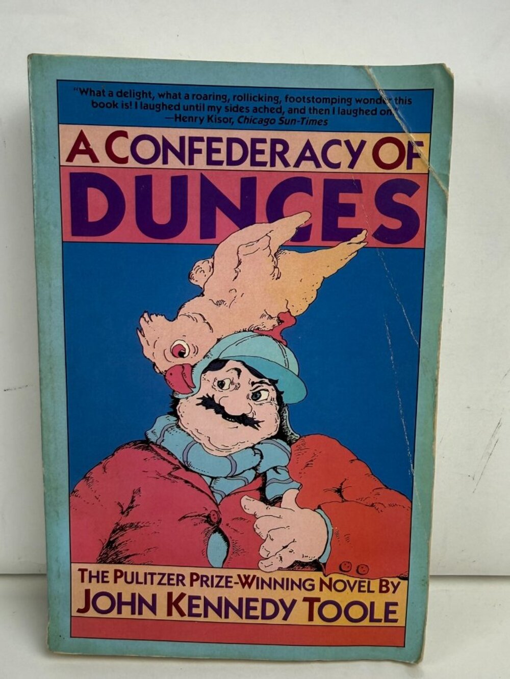 A Confederacy of Dunces John Kennedy Toole Paperback 1987 ISBN 0-8021-3020-8
